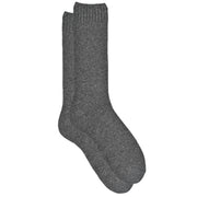 Gray sock on a white background