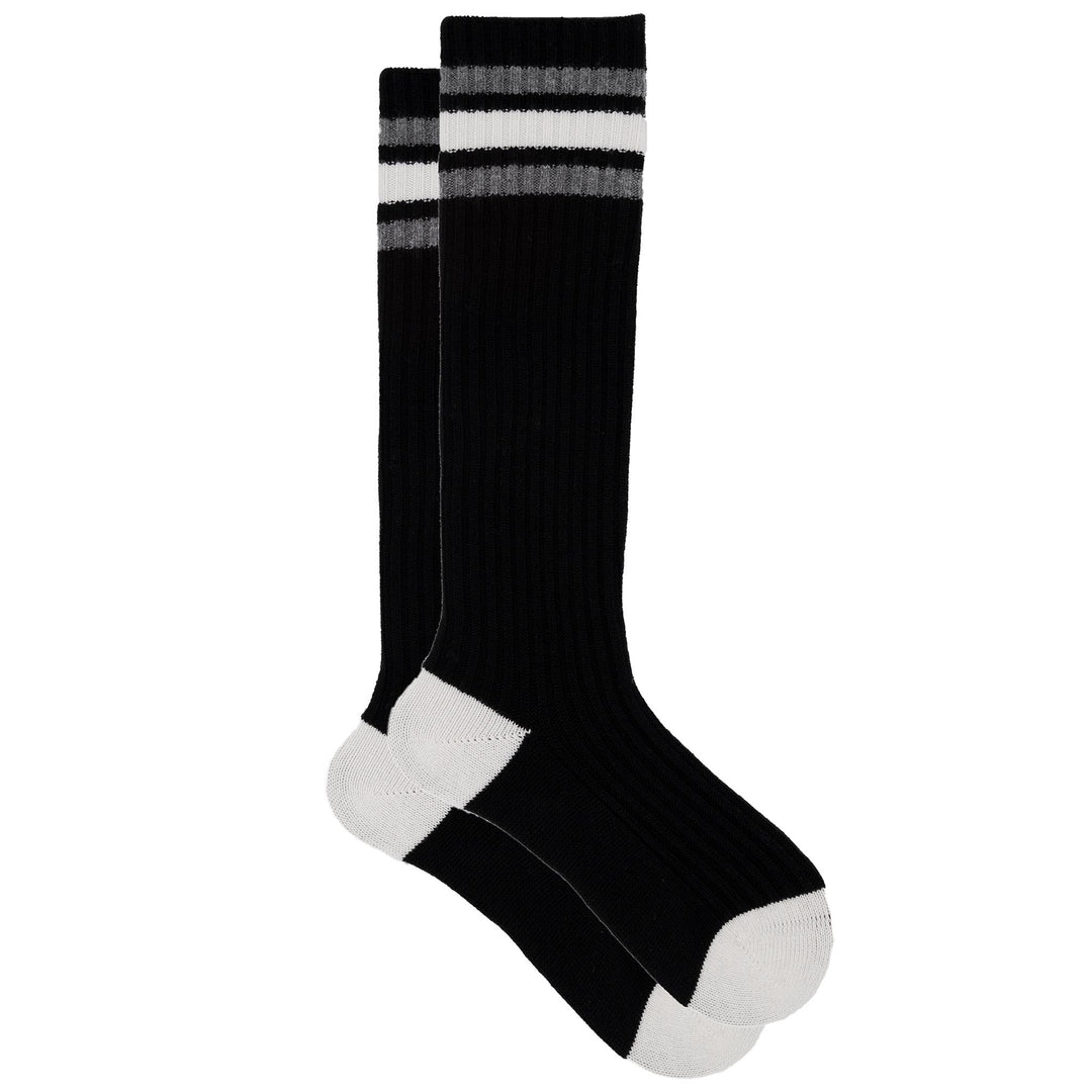 Zoe - Cashmere Silk Sporty Knee High