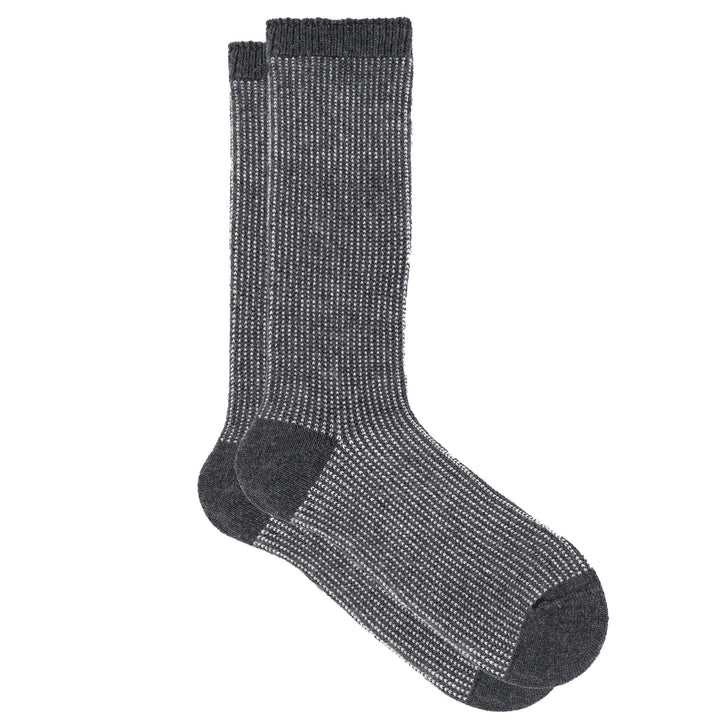 A pairs of grey socks