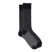 Herman - Cozy Cashmere Silk Feed Stripe Rib ﻿Crew