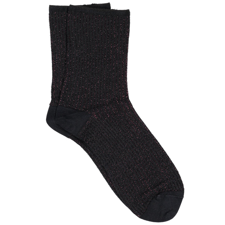black socks with white background