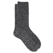 Gray sock on a white background