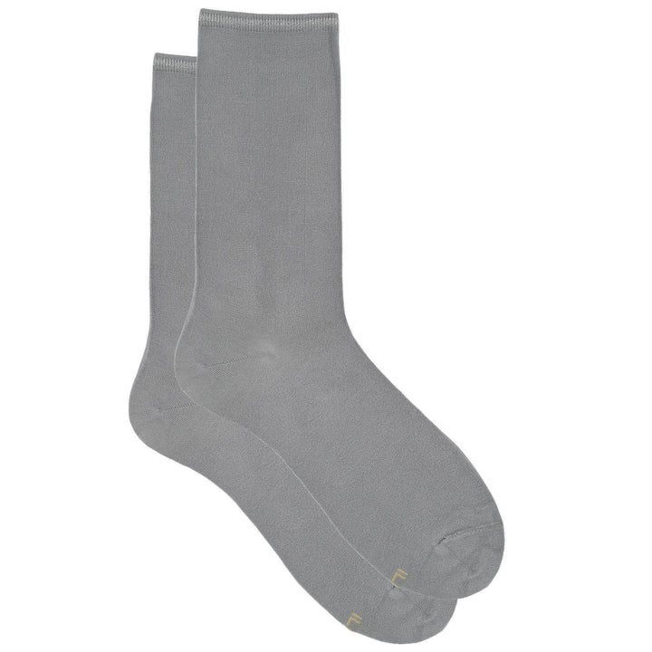 Peek - Featherweight Bemberg Metallic Tipped Jersey Crew