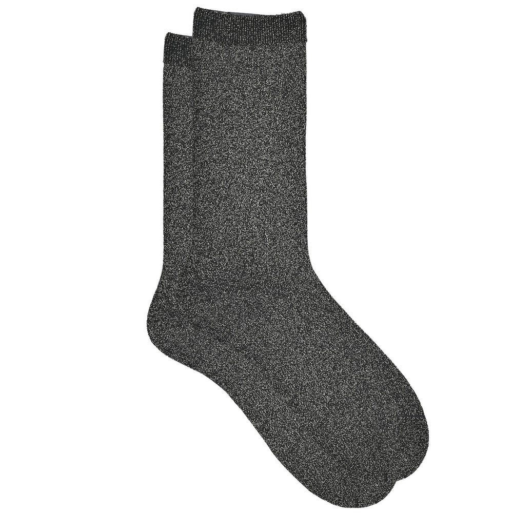 Dark gray sock on a white background