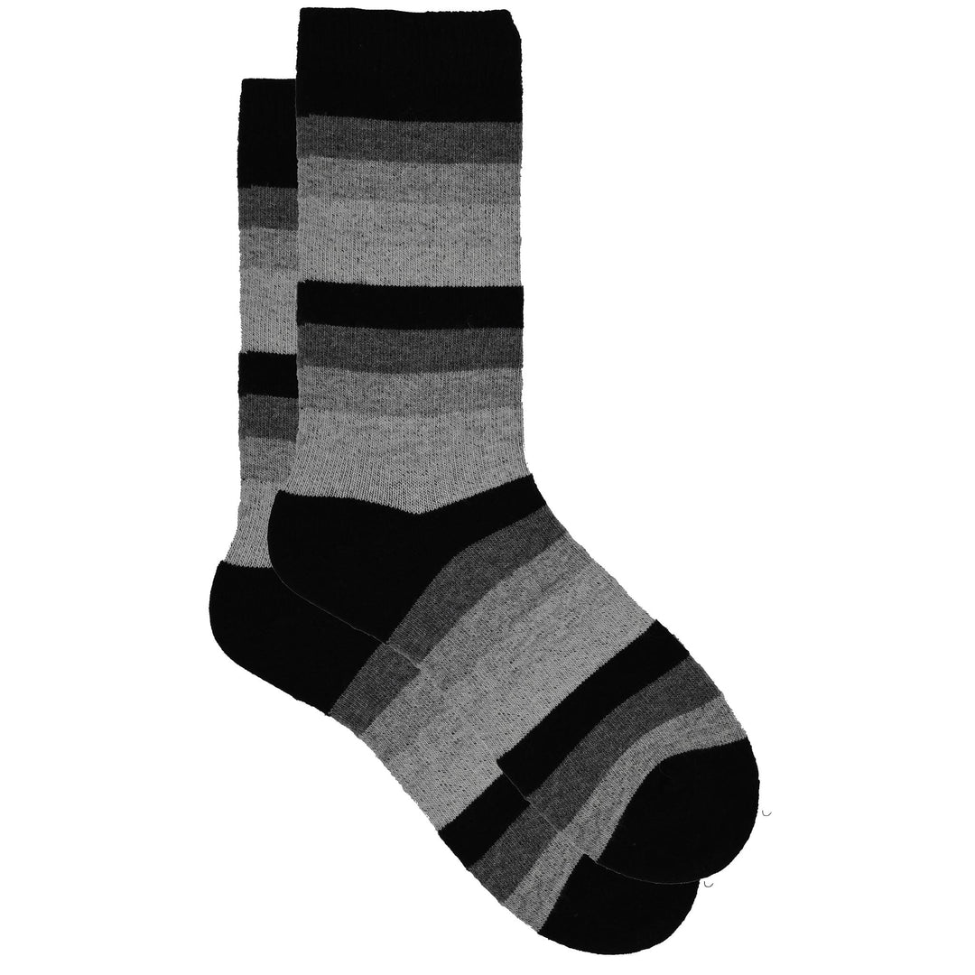 Ava - Cozy Cashmere Silk Striped Crew