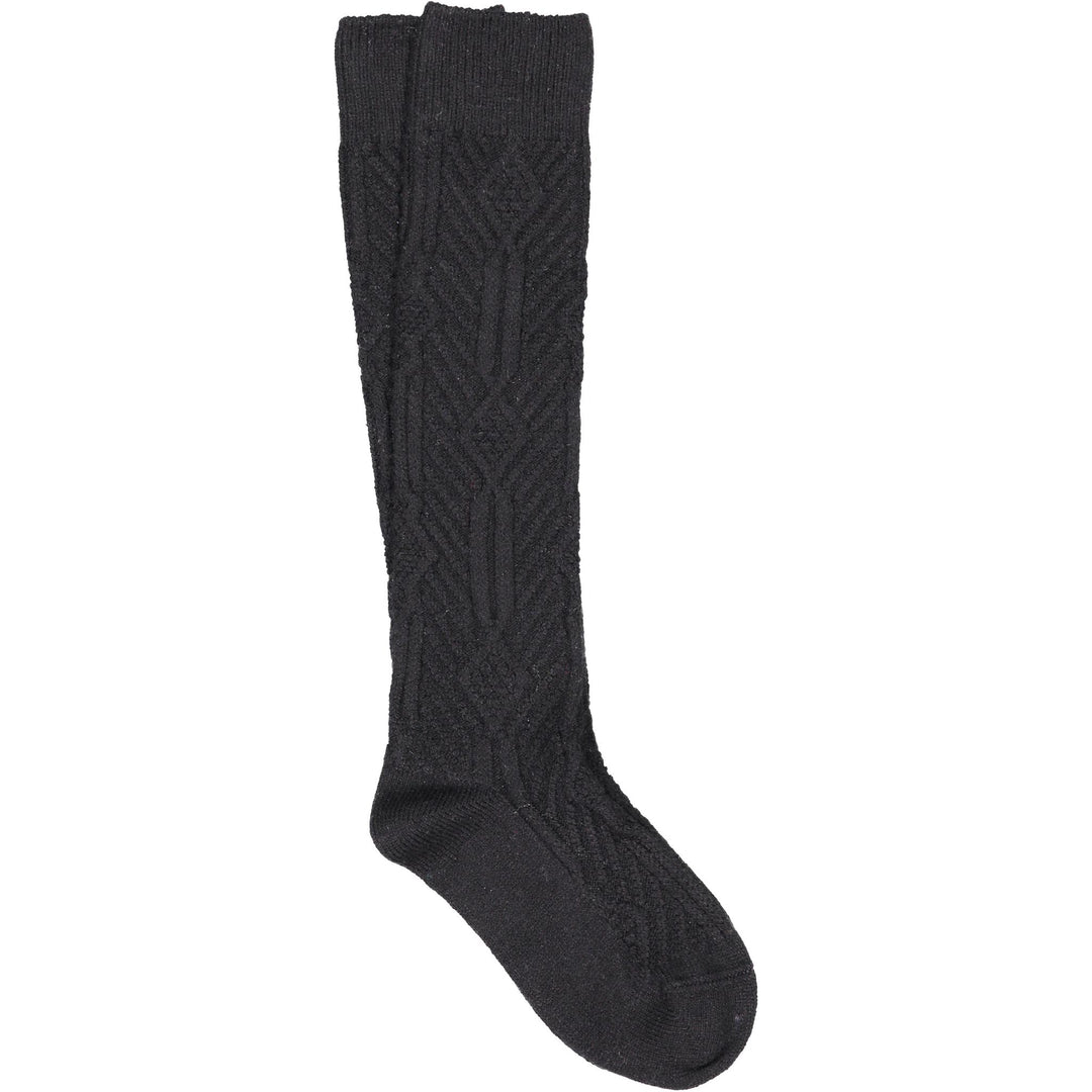 A pairs of black socks
