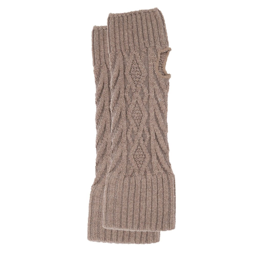 Brown socks on a white background