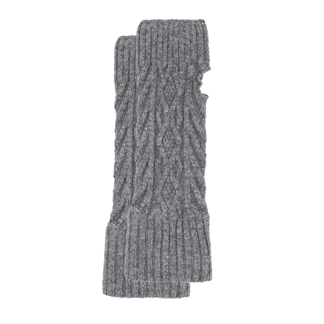 Gray socks on a white background