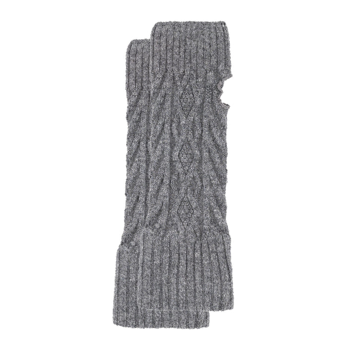 Gray socks on a white background